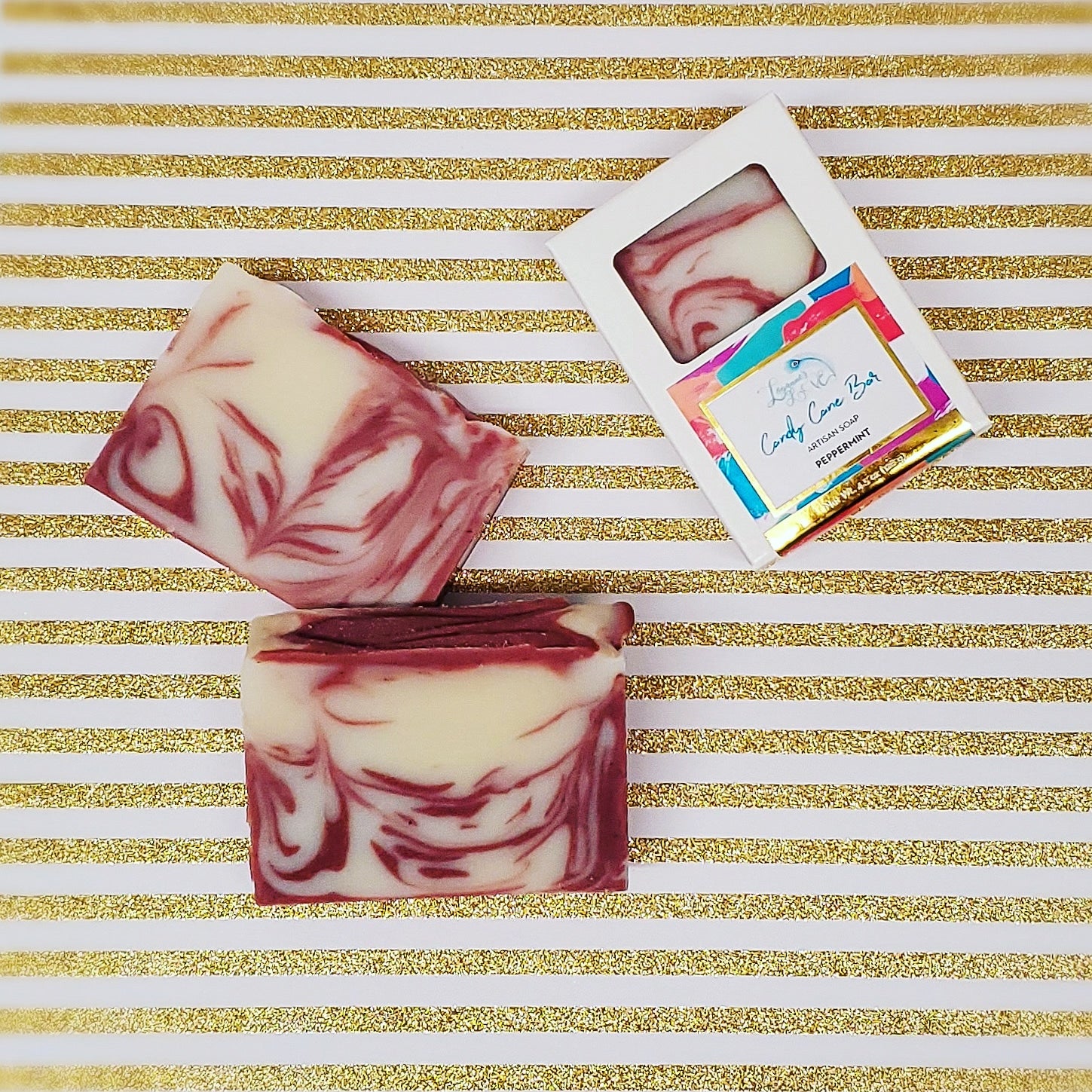 Bar Soap - Candy Cane Bars